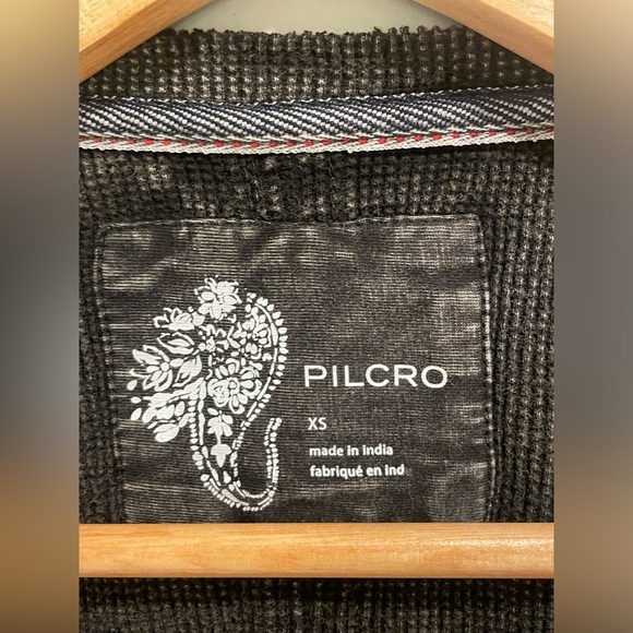 Anthropologie Pilcro‎ and The Letterpress Split Neck Top-Size XS New with Tags - Picture 6 of 9